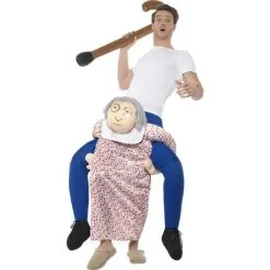 Piggyback Grandma Costume