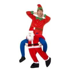 Piggyback Santa Costume -Contact Lens Shop piggyback santa costume 565139