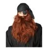 California Costumes Pirate Beard & Moustache Red -Contact Lens Shop pirate beard moustache red 586755
