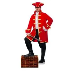Underwraps Pirate Captain Mens Costume