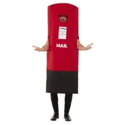 Post Box Costume, Red