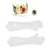 Disguise Costumes Princess Peach Adult Accessory Kit -Contact Lens Shop princess peach adult accessory kit 439116
