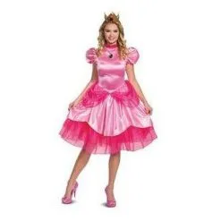 Disguise Costumes Princess Peach Deluxe Adult (2020) Costume