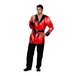 Underwraps Satin Smoking Jacket