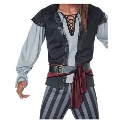 California Costumes Scallywag Pirate Mens Costume -Contact Lens Shop scallywag pirate mens costume 363945