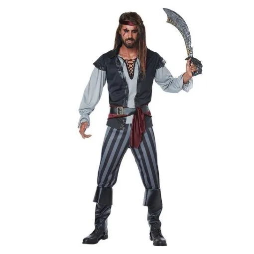 California Costumes Scallywag Pirate Mens Costume -Contact Lens Shop scallywag pirate mens costume 631497