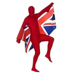 Second Skin Suit, Red -Contact Lens Shop second skin suit red 330081