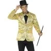 Sequin Jacket, Mens Gold -Contact Lens Shop sequin jacket mens gold 665766
