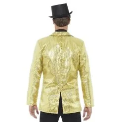 Sequin Jacket, Mens Gold -Contact Lens Shop sequin jacket mens gold 716639