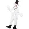 Snowman Mascot Costume -Contact Lens Shop snowman mascot costume 561723
