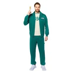 AMSCAN Squid Game Contestant Costume ( Player 456)