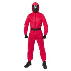 AMSCAN Squid Game Guard Deluxe Adult Costume