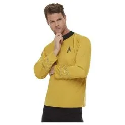 Star Trek, Original Series Command Uniform, Gold -Contact Lens Shop star trek original series command uniform gold 303413