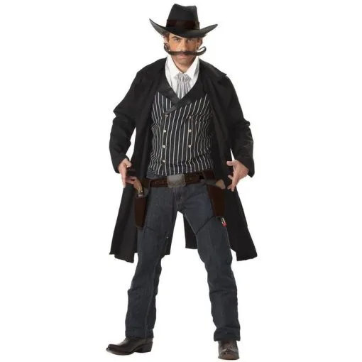 California Costumes Texan Gunfighter Men's Wild West Costume -Contact Lens Shop texan gunfighter mens wild west costume 646470