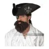 California Costumes The Captain Beard & Moustache Dark Brown -Contact Lens Shop the captain beard moustache dark brown 511450