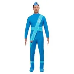 Thunderbirds Scott & Virgil Deluxe Costume, Blue -Contact Lens Shop thunderbirds scott virgil deluxe costume blue 372173