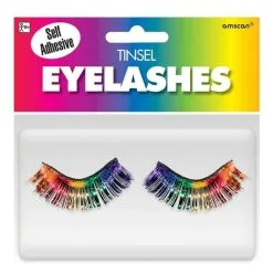 Balloon Agencies Tinsel Eyelashes Rainbow