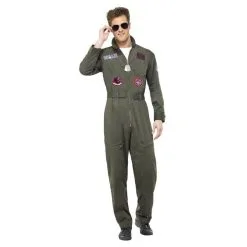 Top Gun Deluxe Male Costume -Contact Lens Shop top gun deluxe male costume 868591