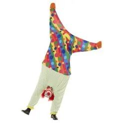 Upside Down Clown Costume, Multicoloured