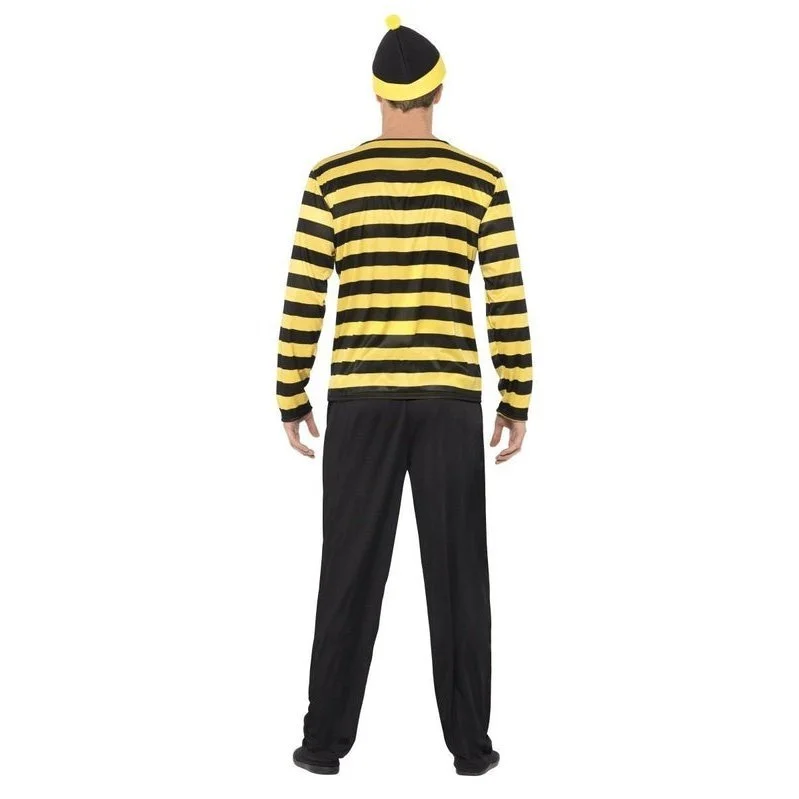 Where's Wally Odlaw Costume, Mens 5 Where's Wally Odlaw Costume, Mens - Image 3