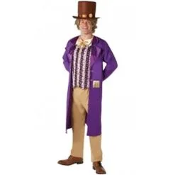 Willy Wonka Deluxe Costume Size Xl
